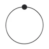 Ferm LIVING Ferm Handdoekhanger Zwart