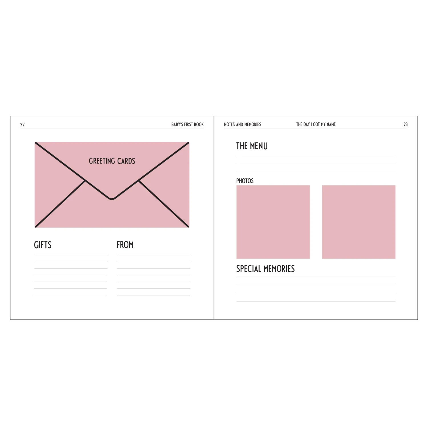 Design Letters My First Year Book 9 Design Letters My First Year Book - Afbeelding 9