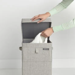 Brabantia Stapelbare Wasmand 35 L. -Woondecoratie Winkel 26930 05 06 2ff7b408d6