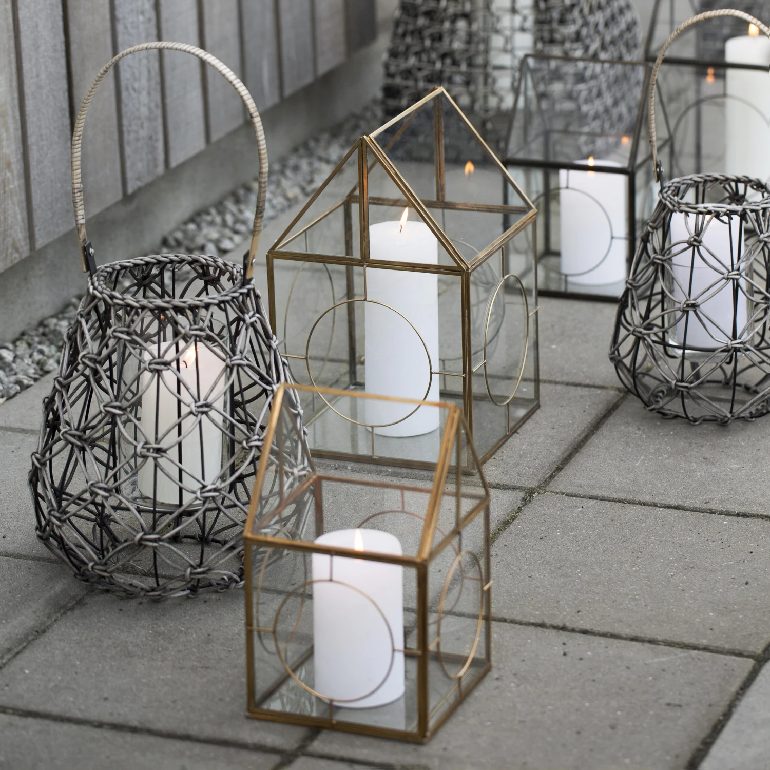 Lene Bjerre Rustic Kaars 2 Lene Bjerre Rustic Kaars - Afbeelding 2