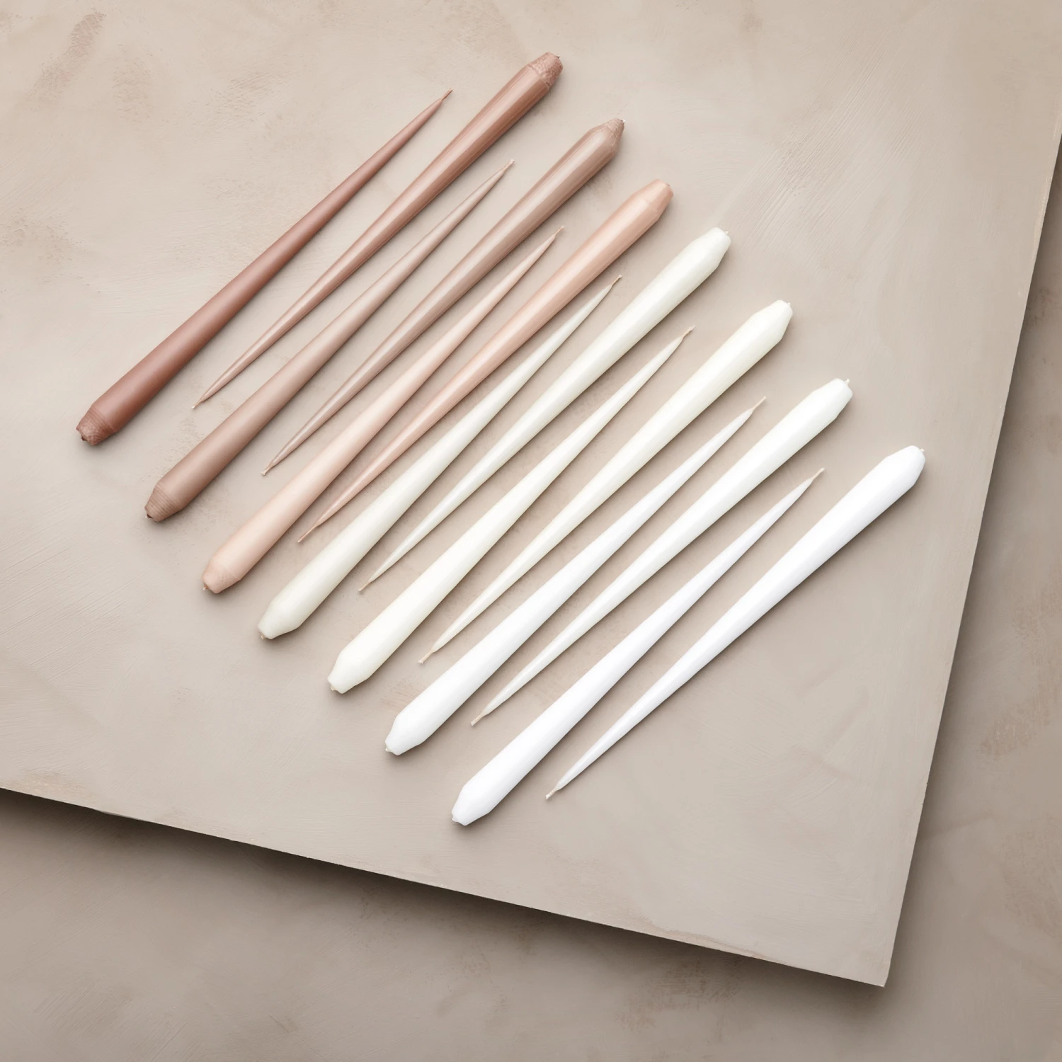 Ester & Erik Kaars 32 Cm 4-pack Nougat Note 2 Ester & Erik Kaars 32 Cm 4-pack Nougat Note - Afbeelding 2