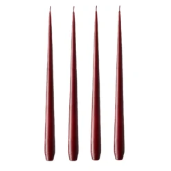 Ester & Erik Kaars 42 Cm 4-pack Wijnrood