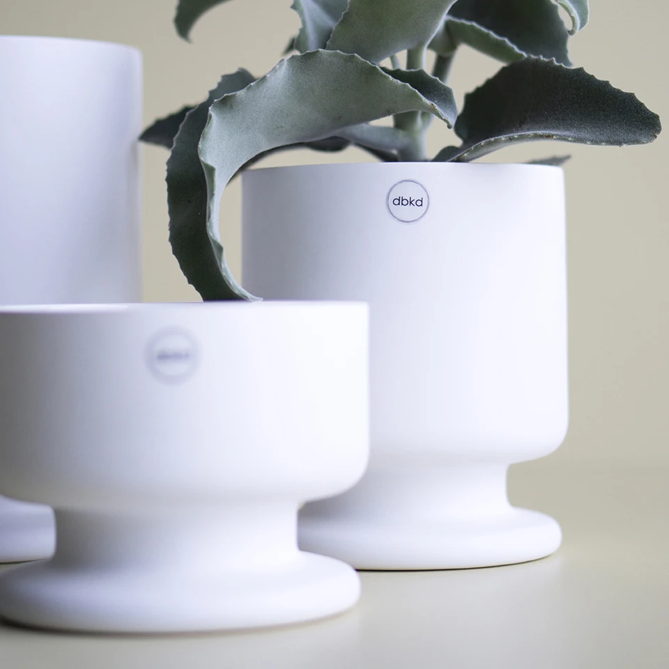 DBKD Soft Bloempot Wit Ø15 Cm 2 DBKD Soft Bloempot Wit Ø15 Cm - Afbeelding 2