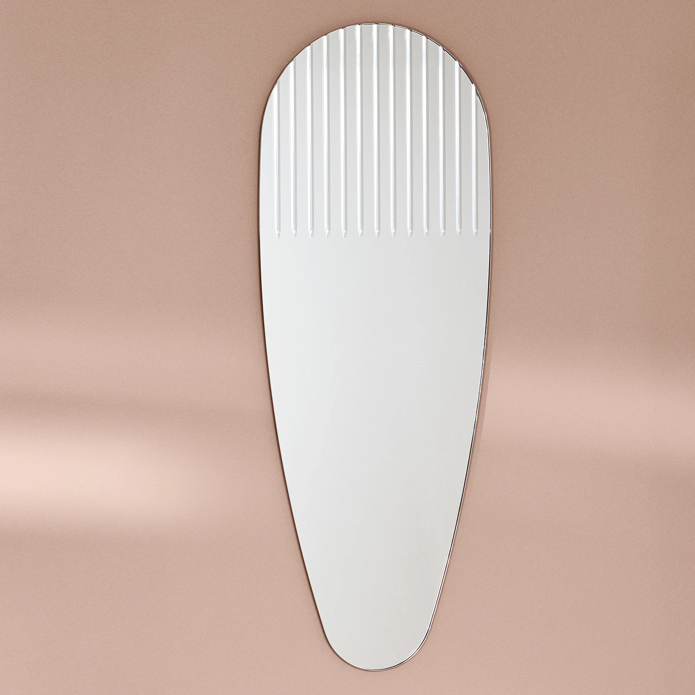 Warm Nordic Masquerade Oval Spiegel 4 Warm Nordic Masquerade Oval Spiegel - Afbeelding 4