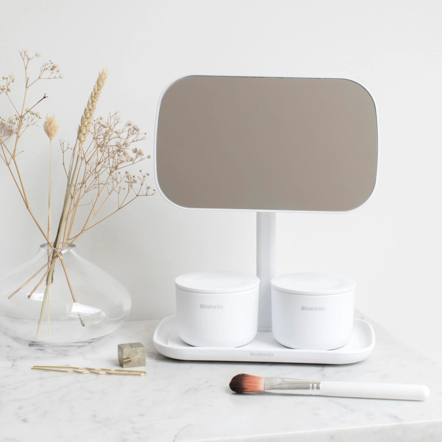 Brabantia ReNew Spiegel Met Opbergvakje 5 Brabantia ReNew Spiegel Met Opbergvakje - Afbeelding 5