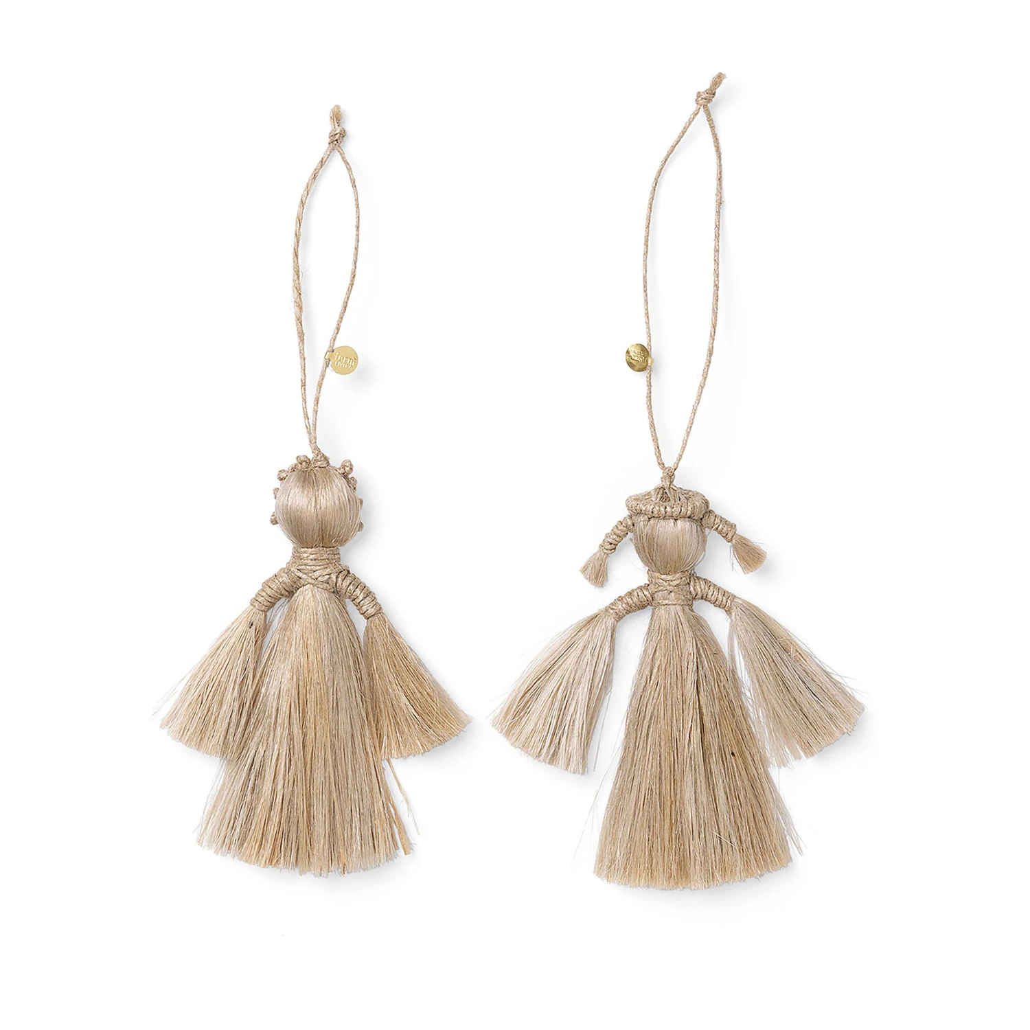 Ferm LIVING Wing Angels Kersthanger 9 Cm 2-pack 1 Ferm LIVING Wing Angels Kersthanger 9 Cm 2-pack