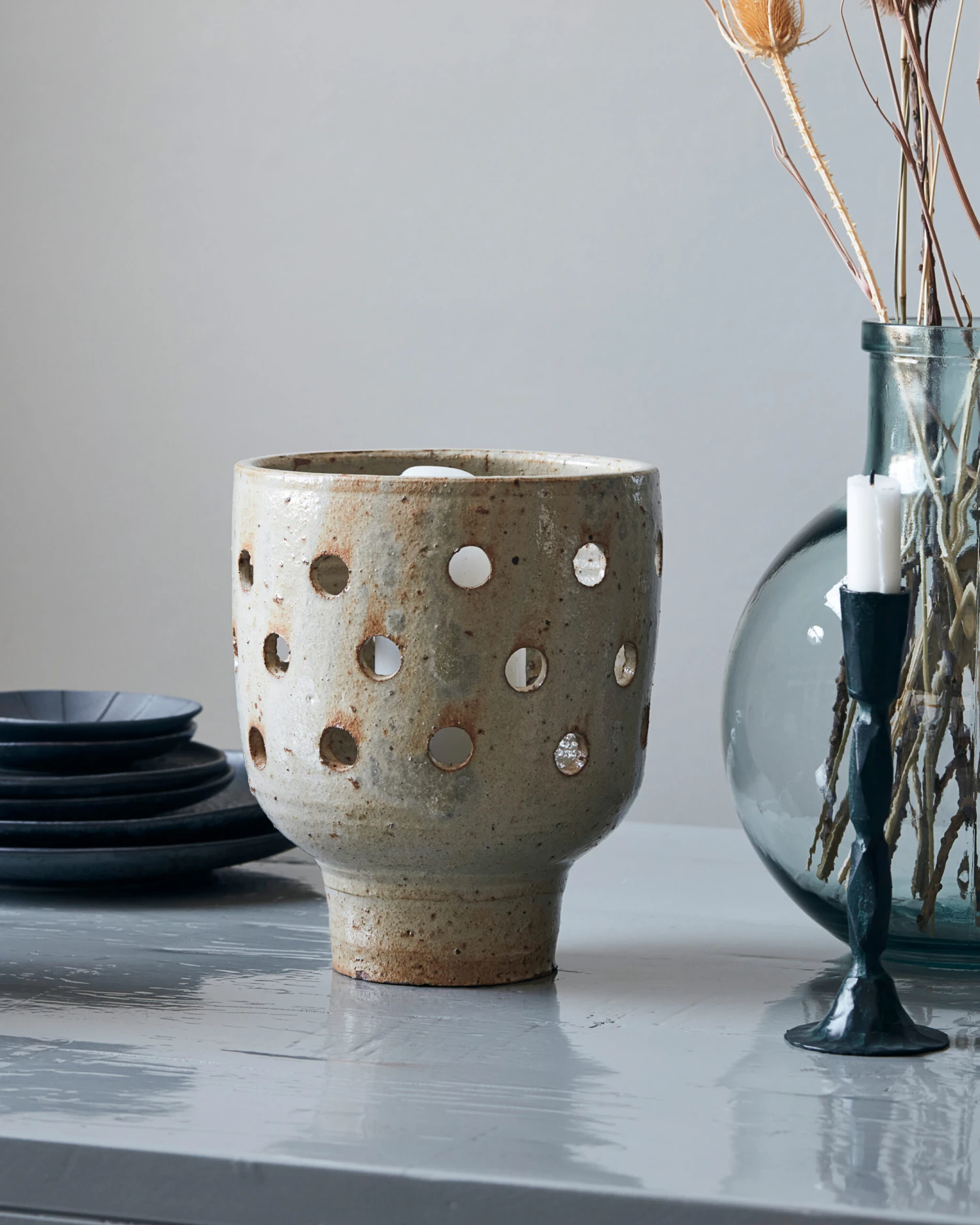 House Doctor Artist Waxinelichtjeshouder Ø20 Cm 2 House Doctor Artist Waxinelichtjeshouder Ø20 Cm - Afbeelding 2