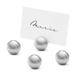 Georg Jensen Bernadotte Houder Voor Tafelkaartjes 4-pack