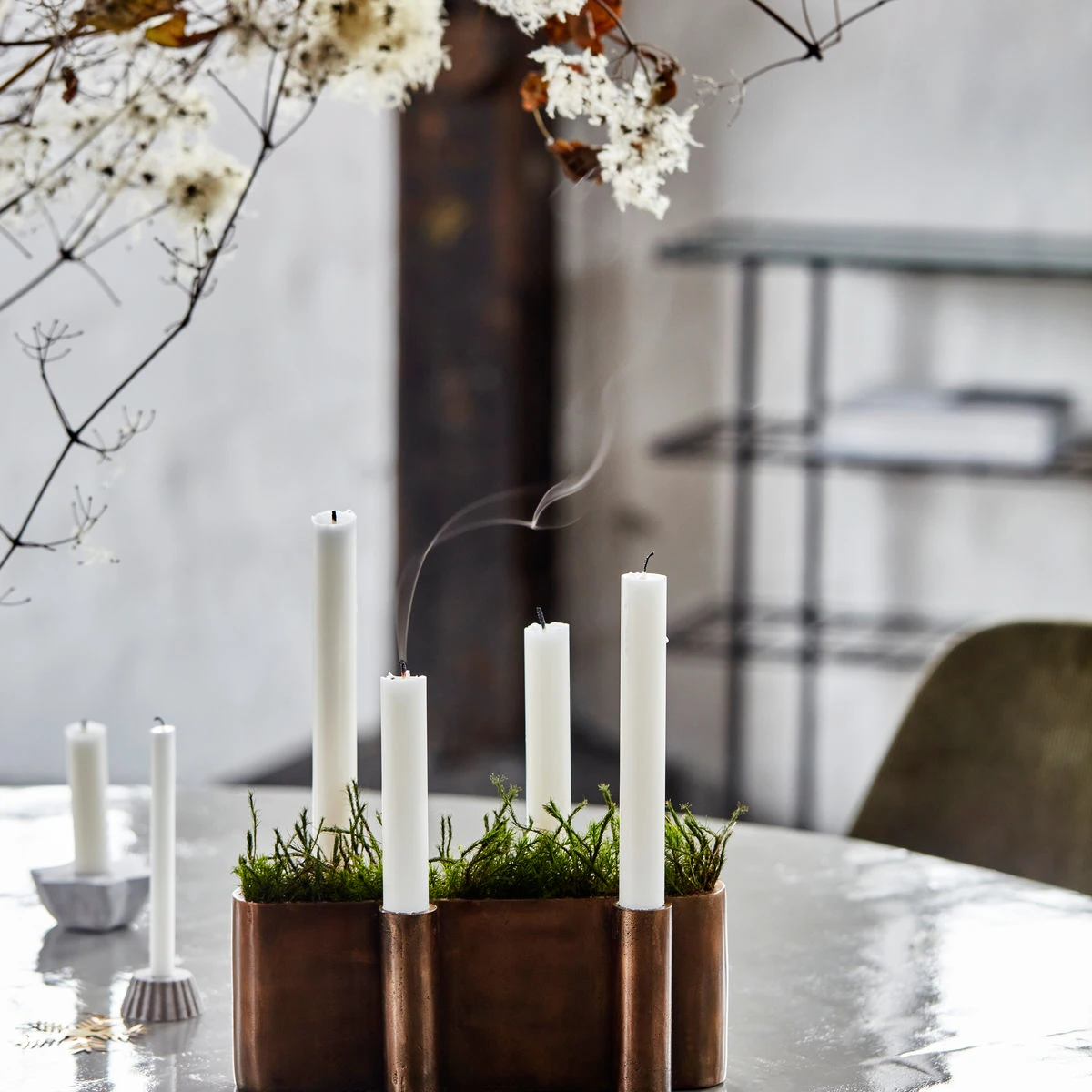 House Doctor Four Adventskandelaar Ovaal 3 House Doctor Four Adventskandelaar Ovaal - Afbeelding 3