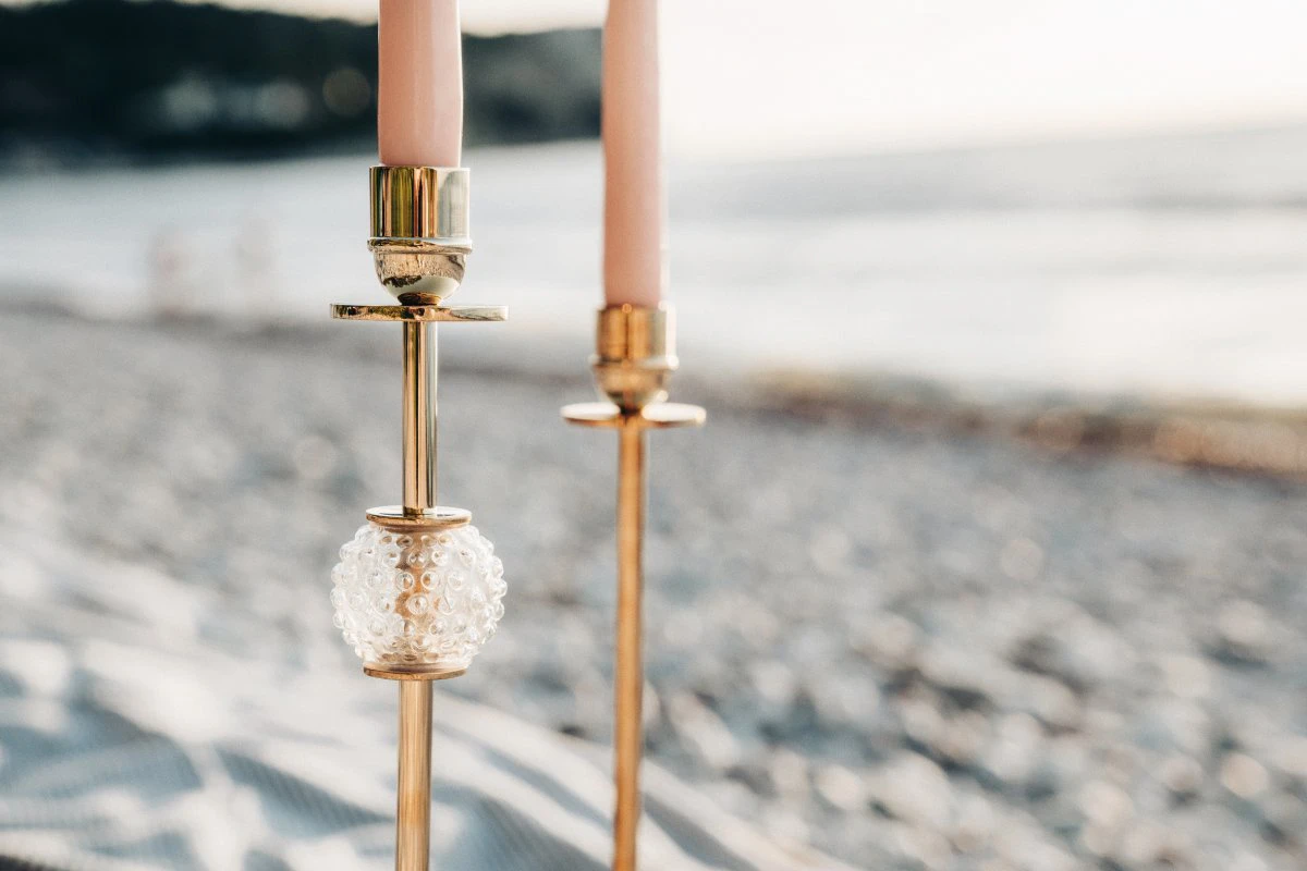 Luce Del Sole Kandelaar 35 Cm 4 Luce Del Sole Kandelaar 35 Cm - Afbeelding 4