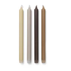 Ferm LIVING Pure Candles 4-pack