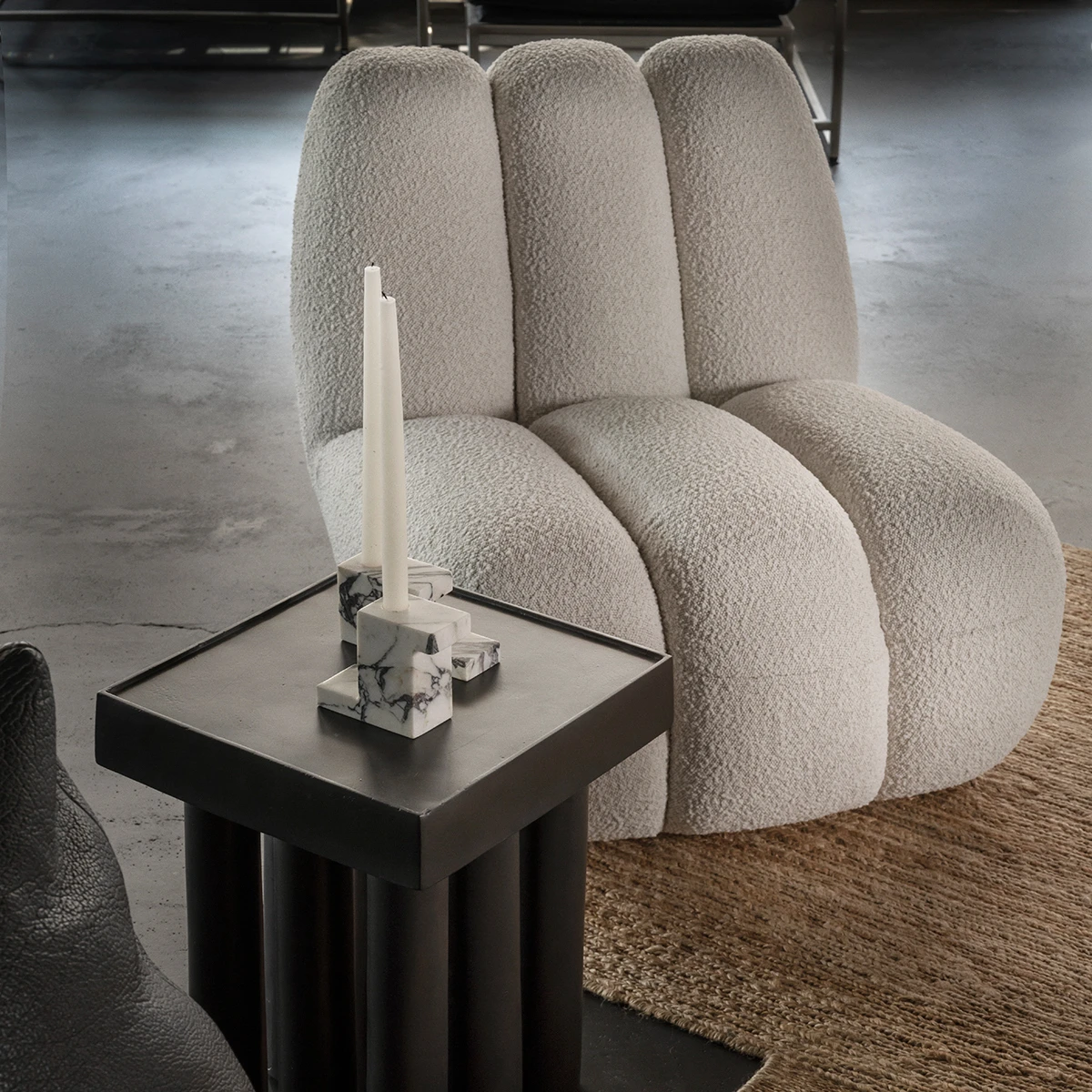 101 COPENHAGEN Brick Hoge Kandelaar 10,5x12,5 Cm 4 101 COPENHAGEN Brick Hoge Kandelaar 10,5x12,5 Cm - Afbeelding 4