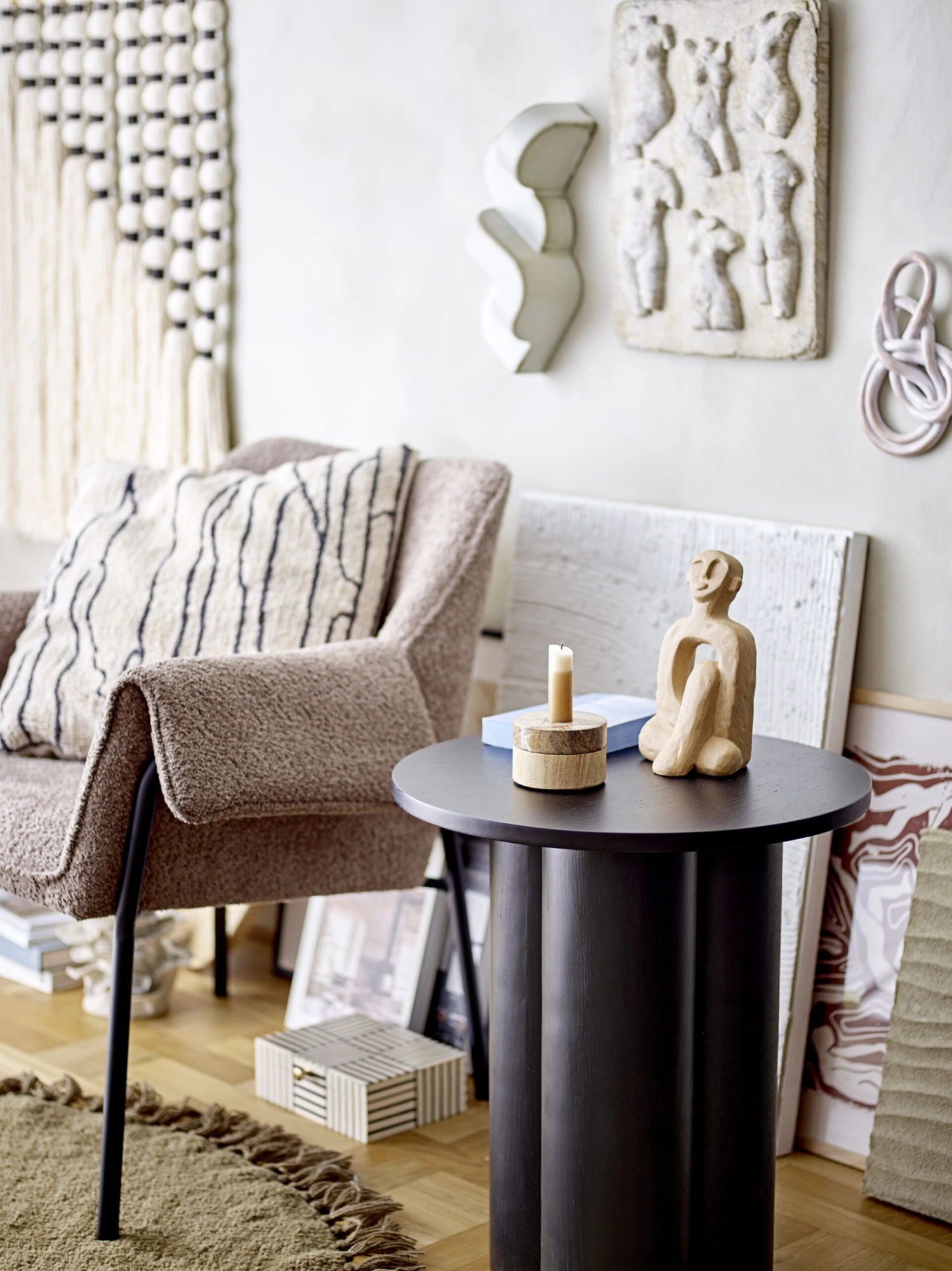 Bloomingville Dalin Kandelaar-waxinelichtjeshouder Ø9 Cm 4 Bloomingville Dalin Kandelaar-waxinelichtjeshouder Ø9 Cm - Afbeelding 4