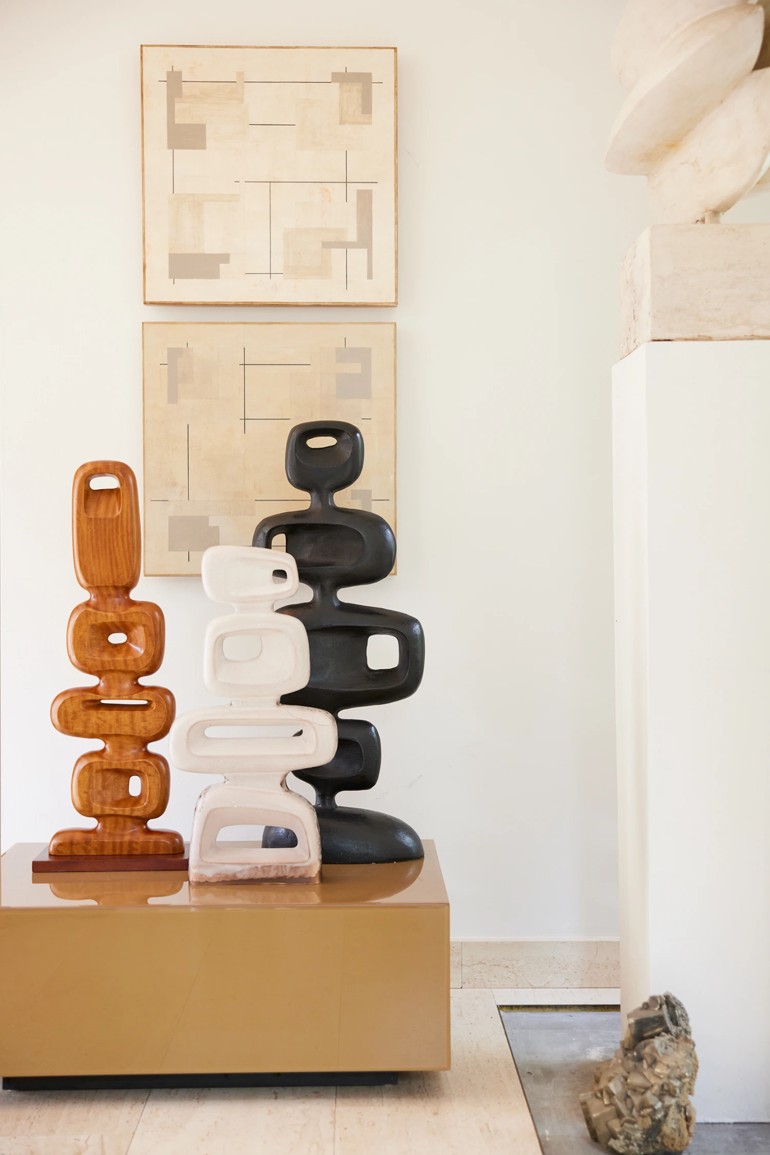 Ceramic Sculpture 57 Cm 4 Ceramic Sculpture 57 Cm - Afbeelding 4