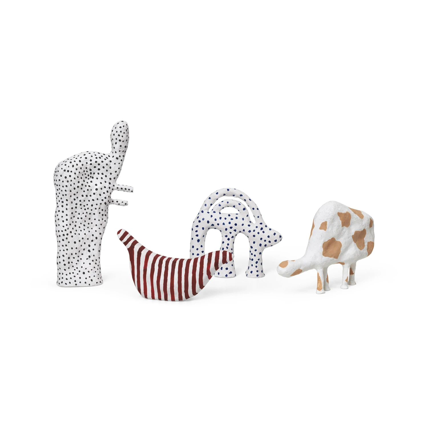 Ferm LIVING Mumbo Sculptuur 14,5x18,5 Cm 3 Ferm LIVING Mumbo Sculptuur 14,5x18,5 Cm - Afbeelding 3