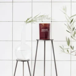 Meraki Geurkaars Bruin Glas - 35 Uur -Woondecoratie Winkel p 29191 02 02 ea7e9c97d3