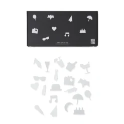 Design Letters Party Icons Voor Letterbord 20-delig