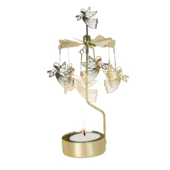 Draaiende Waxinelichthouder Vliegende Engel